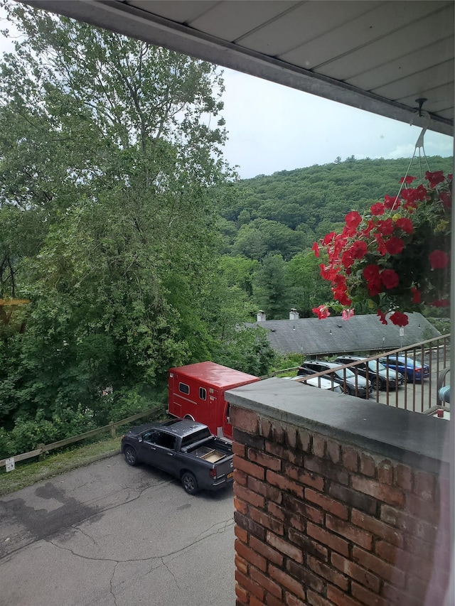 1106 Parkview Dr, Southfields, NY 10975 - view of patio featuring a forest view