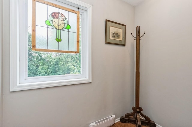 1106 Parkview Dr, Southfields, NY 10975 - detailed view of a baseboard radiator and baseboards