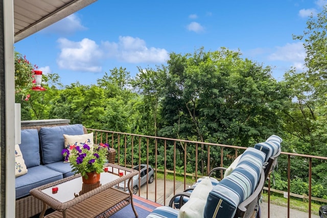 1106 Parkview Dr, Southfields, NY 10975 - balcony with outdoor lounge area