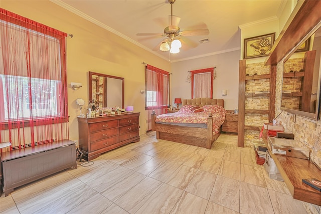 129 Guenther Ave, Valley Stream, NY 11580 - bedroom with crown molding
