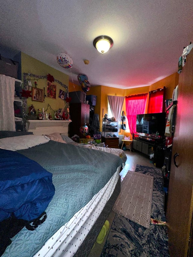 110 Beech St, Yonkers, NY 10701 - bedroom with a textured ceiling