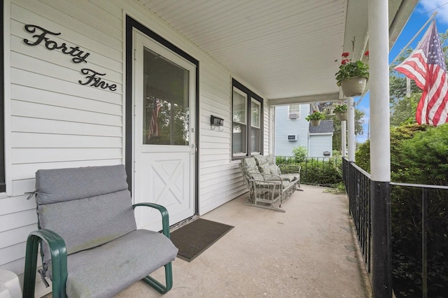 45 Crosby Ave, Albertson, NY 11507 - view of covered porch