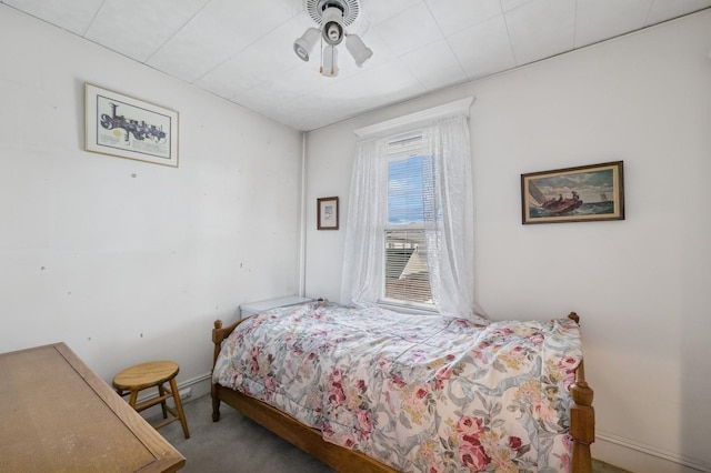 45 Crosby Ave, Albertson, NY 11507 - bedroom with carpet and ceiling fan