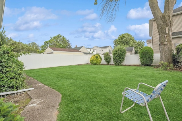 45 Crosby Ave, Albertson, NY 11507 - view of fenced backyard