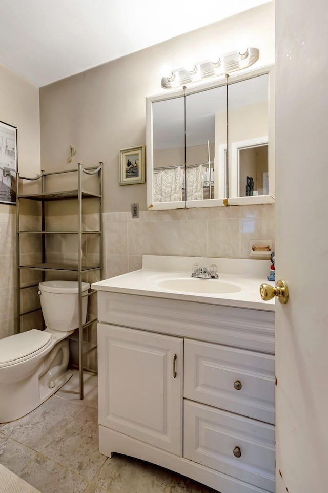 200-06 39th Ave, Bayside, NY 11361 - bathroom featuring tile walls and vanity