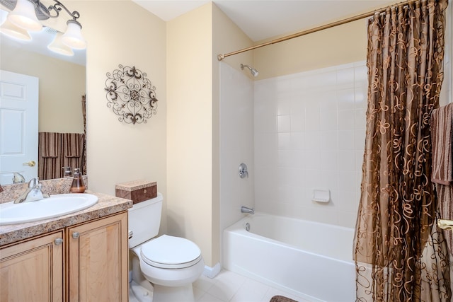 164 Ira Rd, Mount Sinai, NY 11766 - bathroom with vanity, shower / bath combo with shower curtain, and tile patterned floors
