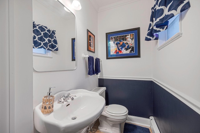 15 Format Ln, Smithtown, NY 11787 - bathroom featuring crown molding and a baseboard heating unit