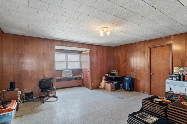 2088 Virgil Pl, Bronx, NY 10473 - living area featuring wood walls