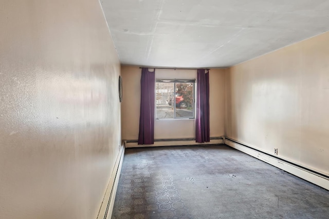 2088 Virgil Pl, Bronx, NY 10473 - spare room with a baseboard heating unit