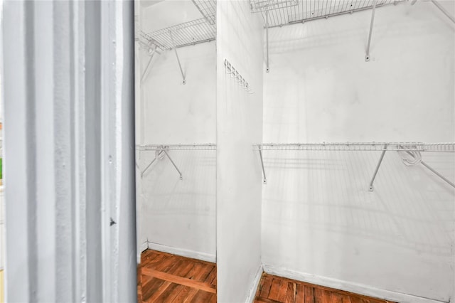 68-15 Selfridge St Unit 5D, Forest Hills, NY 11375 - spacious closet featuring wood finished floors