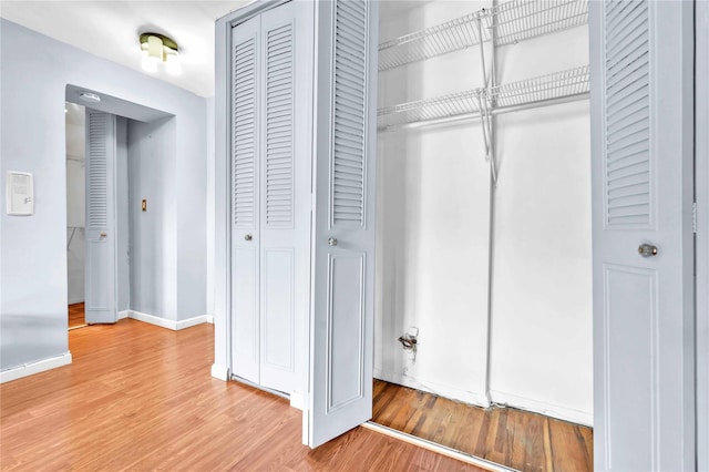68-15 Selfridge St Unit 5D, Forest Hills, NY 11375 - hall with wood finished floors and baseboards