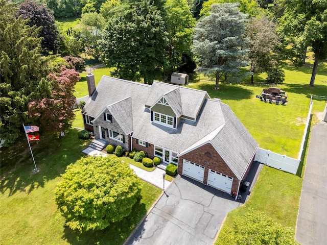 85 Jay St, Stony Point, NY 10980 - view from above of property featuring a tree filled landscape