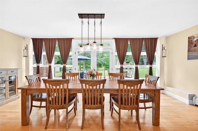 85 Jay St, Stony Point, NY 10980 - dining area with light wood finished floors and baseboards