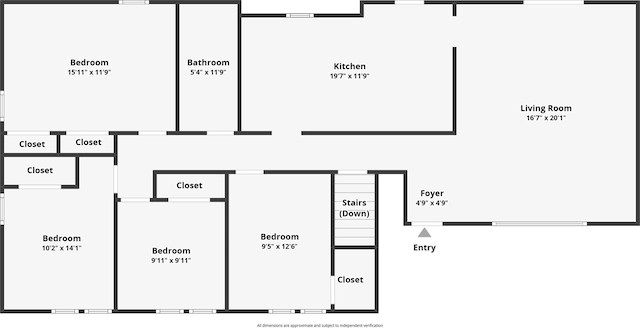 16 Bushwick Rd, Poughkeepsie, NY 12603 - view of home floor plan