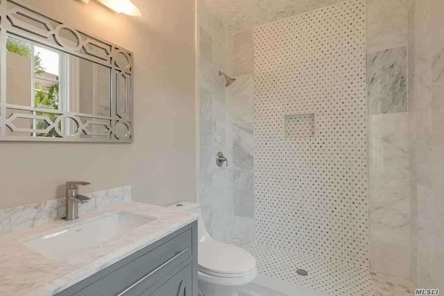 19 Meadow Glen Rd, Fort Salonga, NY 11768 - full bathroom with a tile shower and vanity