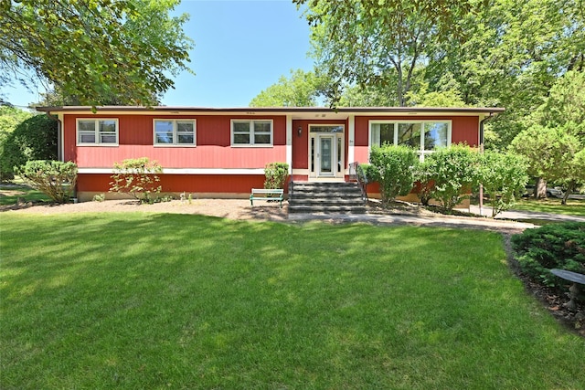 1 Eastbourne Dr, Chestnut Ridge, NY 10977 - view of front of property featuring a front yard