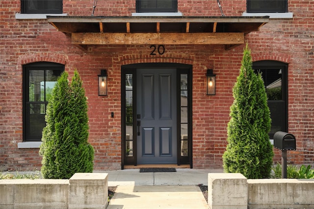 20 Paye Ave, Beacon, NY 12508 - property entrance with brick siding