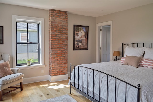 20 Paye Ave, Beacon, NY 12508 - bedroom with baseboards and light wood-type flooring