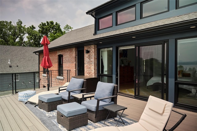 20 Paye Ave, Beacon, NY 12508 - view of wooden deck