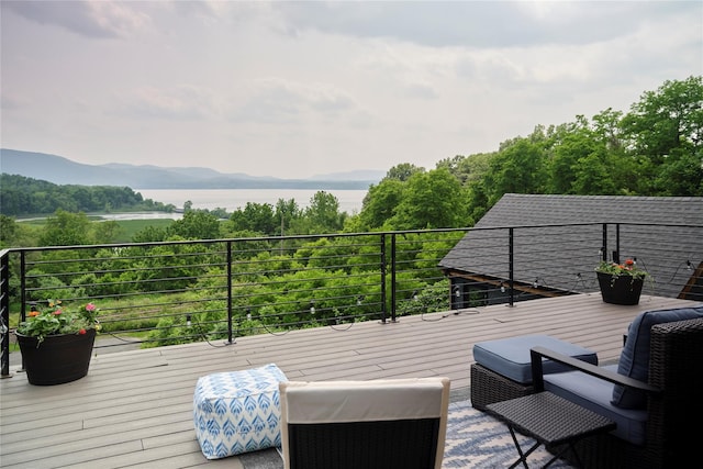 20 Paye Ave, Beacon, NY 12508 - deck featuring a water view