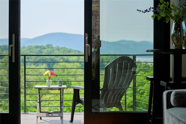20 Paye Ave, Beacon, NY 12508 - balcony with a mountain view