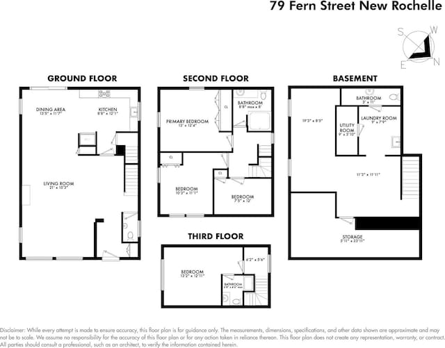 79 Fern St, New Rochelle, NY 10801 - view of room layout