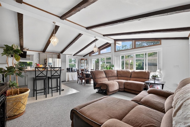 11 Beverly Ln, Peekskill, NY 10566 - living room featuring light carpet