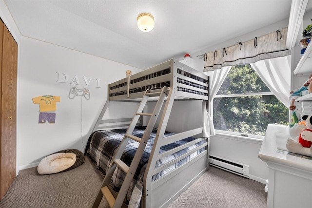 11 Beverly Ln, Peekskill, NY 10566 - bedroom with carpet and baseboard heating