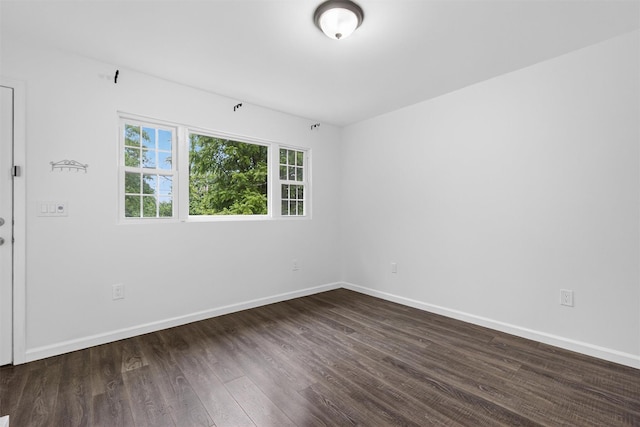7 Jorge Ln, Wallkill, NY 12589 - unfurnished room with dark wood-type flooring and baseboards