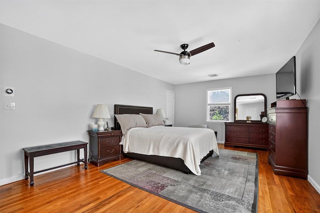 34 Winter Hill Rd, Tuckahoe, NY 10707 - bedroom featuring wood finished floors and a ceiling fan