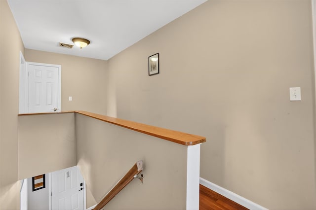 34 Winter Hill Rd, Tuckahoe, NY 10707 - stairway featuring wood finished floors and baseboards