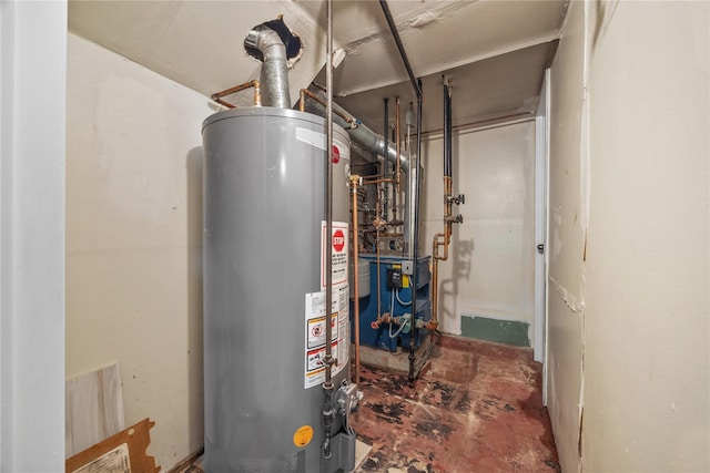 1112 Saint Lawrence Ave Front, Front, Bronx, NY 10472 - utilities with gas water heater