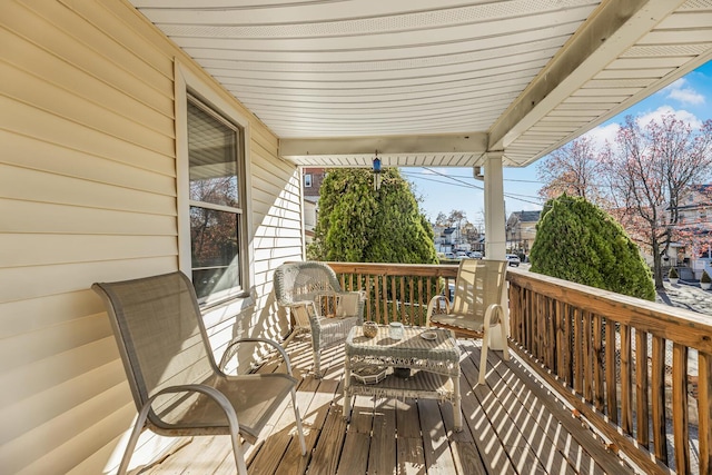 22 King Ave, Yonkers, NY 10704 - view of wooden deck