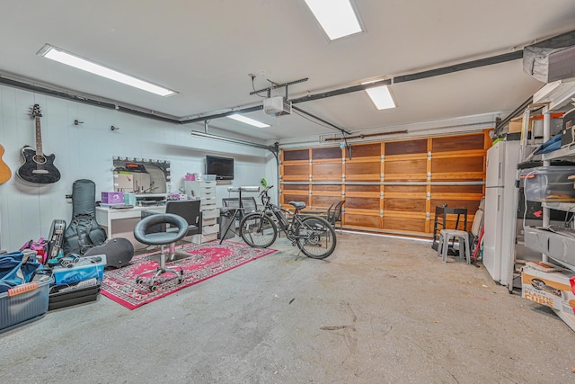 1096 Pearl St, North Woodmere, NY 11581 - garage featuring a garage door opener