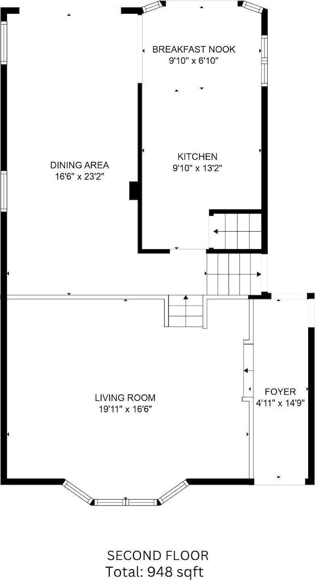 1096 Pearl St, North Woodmere, NY 11581 - view of room layout