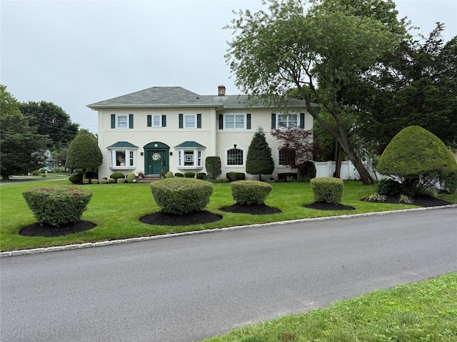1 Bayview Ave, Islip, NY 11751 - view of front of property featuring a chimney