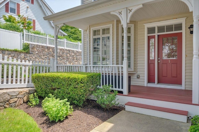 19 Olivia St Unit 5, Port Chester, NY 10573 - view of exterior entry with a porch