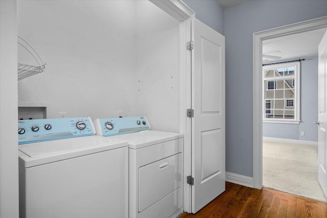 19 Olivia St Unit 5, Port Chester, NY 10573 - laundry room featuring independent washer and dryer and dark wood finished floors