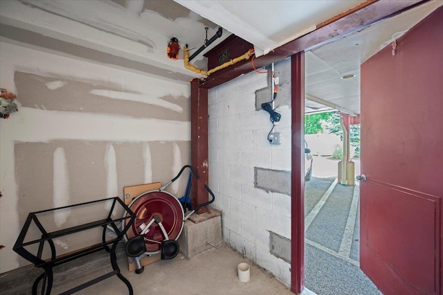 19 Olivia St Unit 5, Port Chester, NY 10573 - basement featuring concrete block wall
