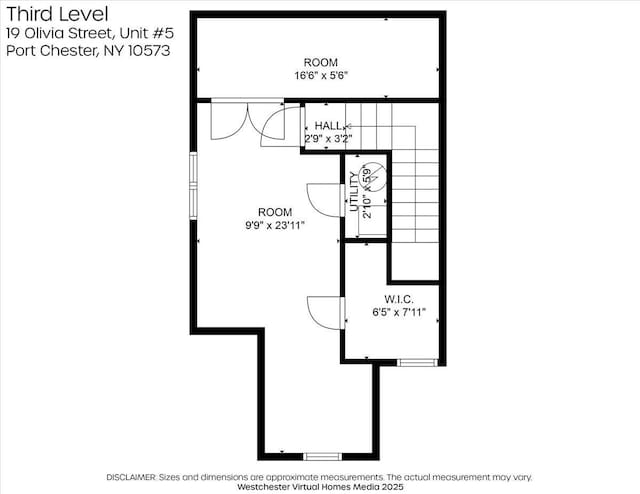 19 Olivia St Unit 5, Port Chester, NY 10573 - view of floor plan / room layout