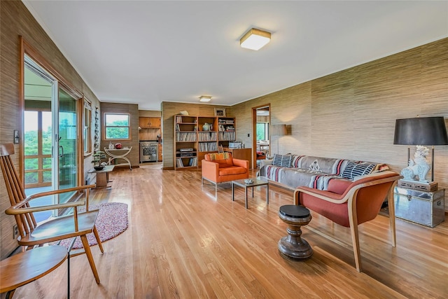 103 Harbor Beach Rd, Miller Place, NY 11764 - living room featuring light wood-style floors