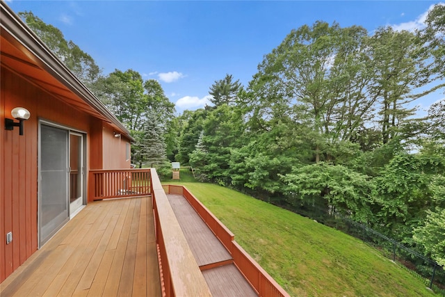 94 Hirst Rd, Briarcliff Manor, NY 10510 - deck featuring a yard