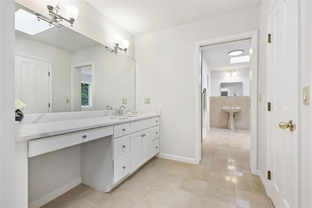 94 Hirst Rd, Briarcliff Manor, NY 10510 - bathroom with a sink and tile patterned flooring