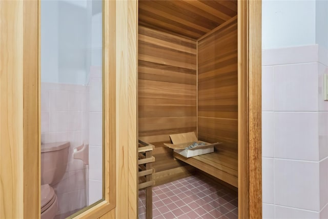 94 Hirst Rd, Briarcliff Manor, NY 10510 - relaxing sauna featuring tile patterned floors