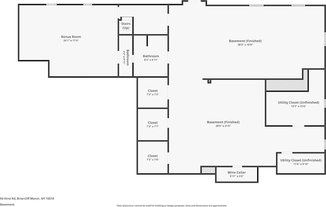 94 Hirst Rd, Briarcliff Manor, NY 10510 - view of home floor plan