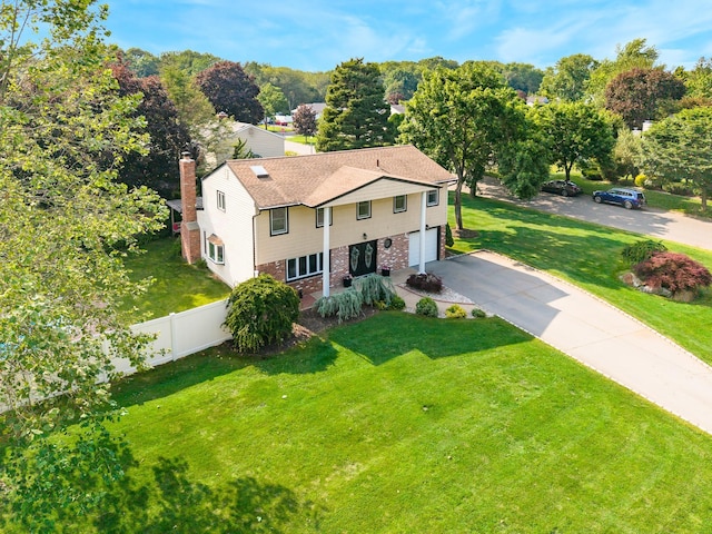 27 Dorchester Rd, Smithtown, NY 11787 - view from above of property