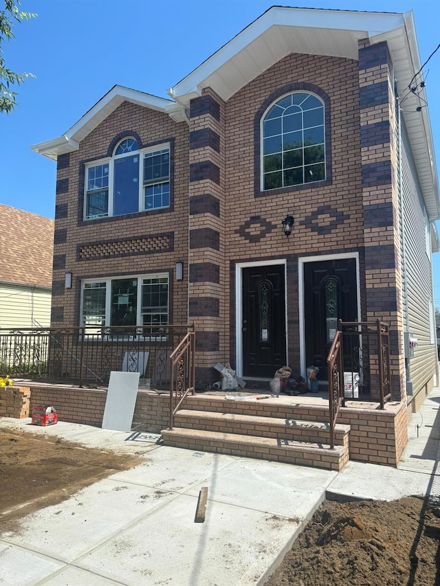 167-12 110th Ave, Jamaica, NY 11433 - view of front of home with brick siding
