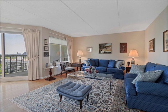 300 High Point Dr Unit 711, Hartsdale, NY 10530 - living area featuring plenty of natural light and wood finished floors