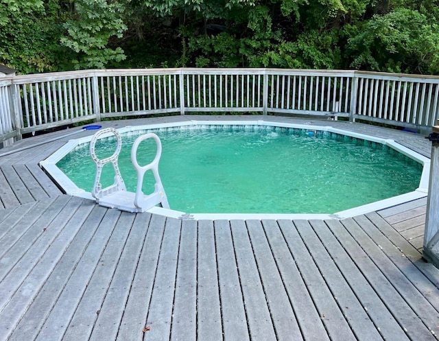 49 Nanny Hagen Rd, Thornwood, NY 10594 - view of pool featuring a wooden deck