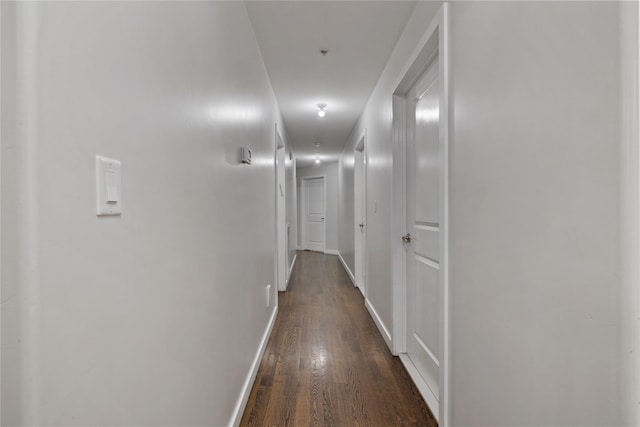 487 W Central Ave Unit 112, Spring Valley, NY 10977 - corridor featuring dark wood finished floors and baseboards